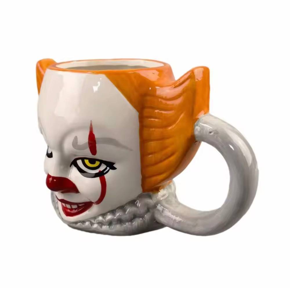 بيني وايز (IT) - كوب سيراميك مجسم ثلاثي الأبعاد لشخصية المهرج المرعب