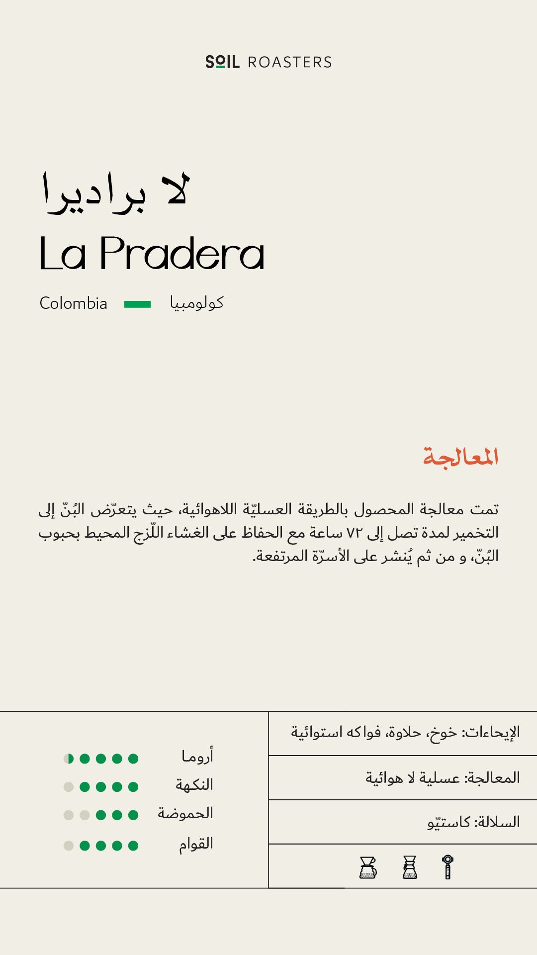 لابراديرا La pradera | محمصة سويل Soil